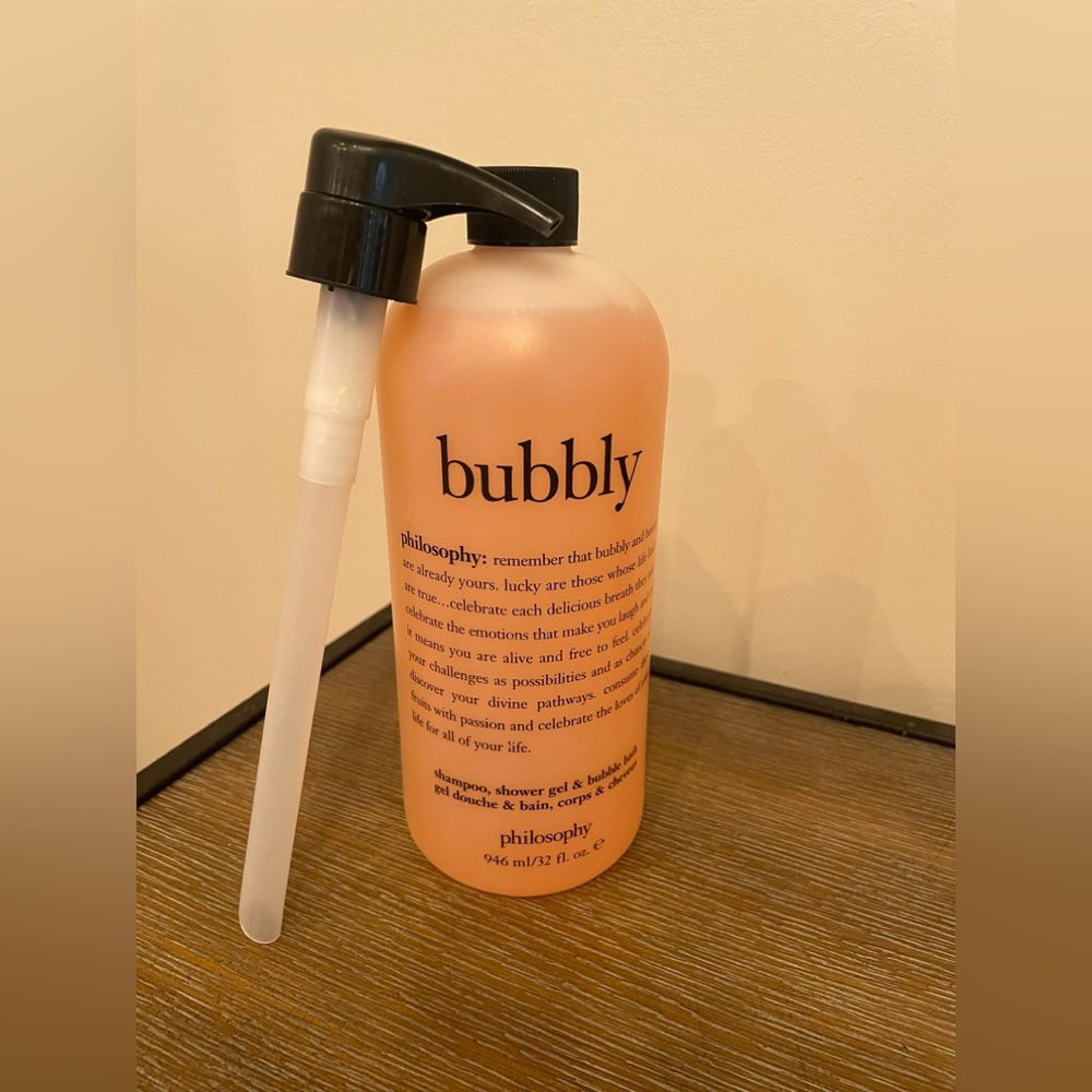 NWT Philosophy Bubbly shampoo/shower gel/bubble bath